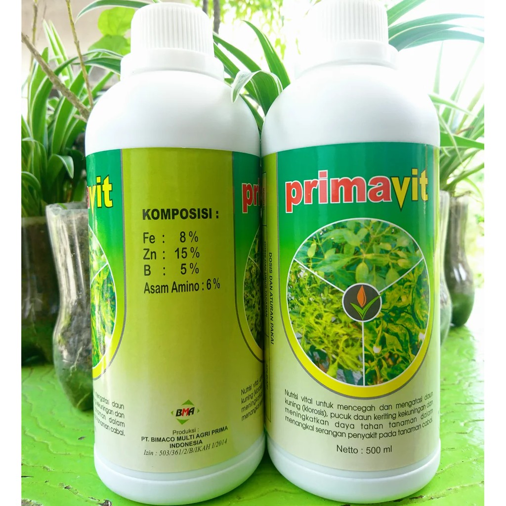 Jual Pupuk Mikro PRIMAVIT 500ml | Shopee Indonesia