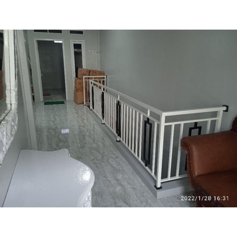 Jual Railing Tangga Pagar Besi Minimalis Railing Tangga Besi Pintu Besi ...