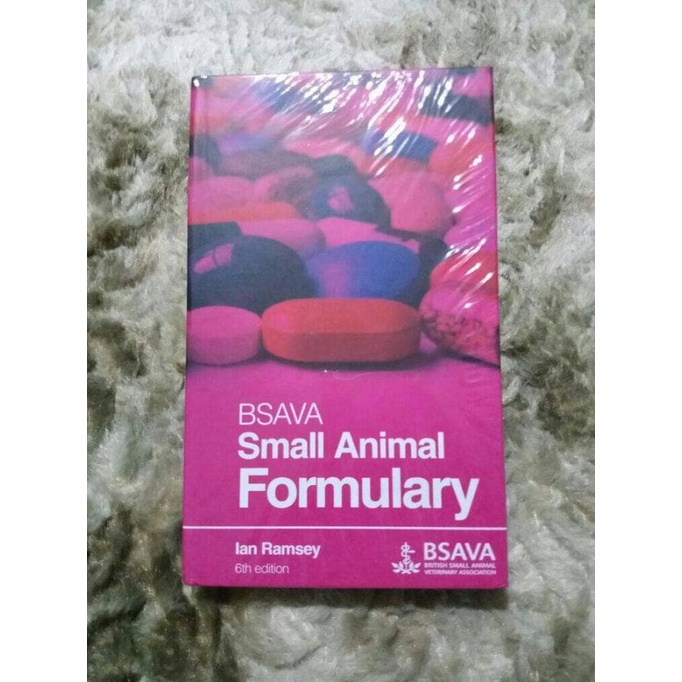 Jual Buku Vet Veterinary Kedokteran Hewan BSAVA Small Animal Formulary ...