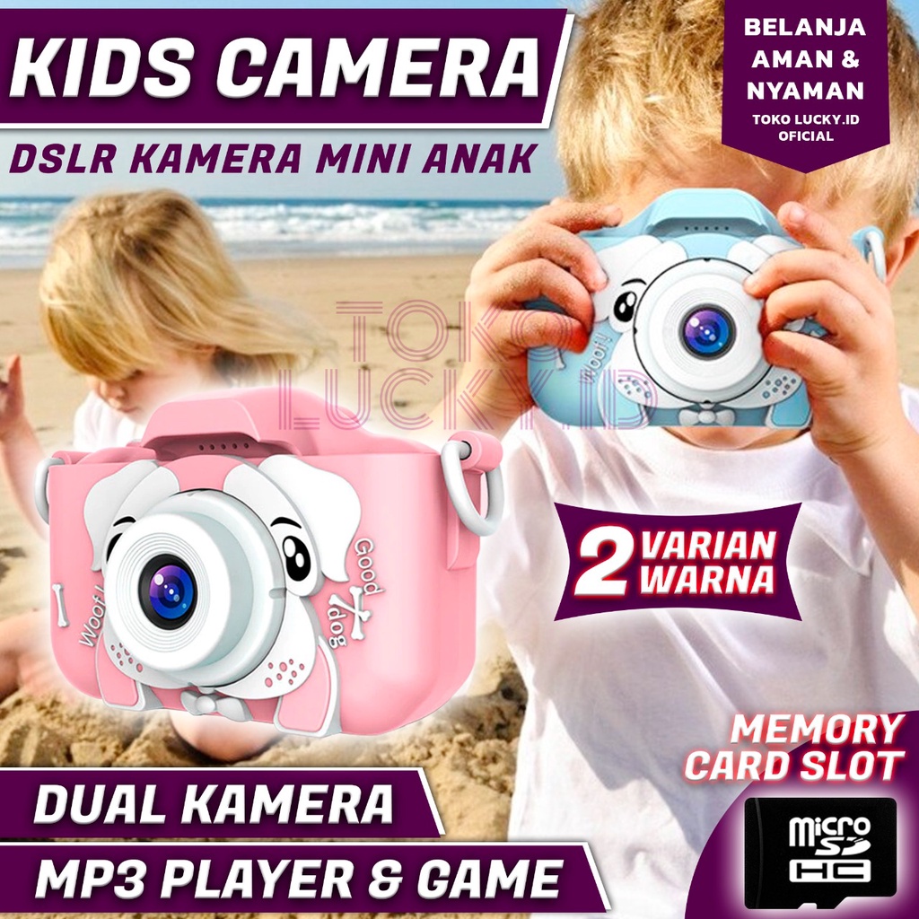 Fitur Pemutar Musik dan Game pada Toy Camera Anak