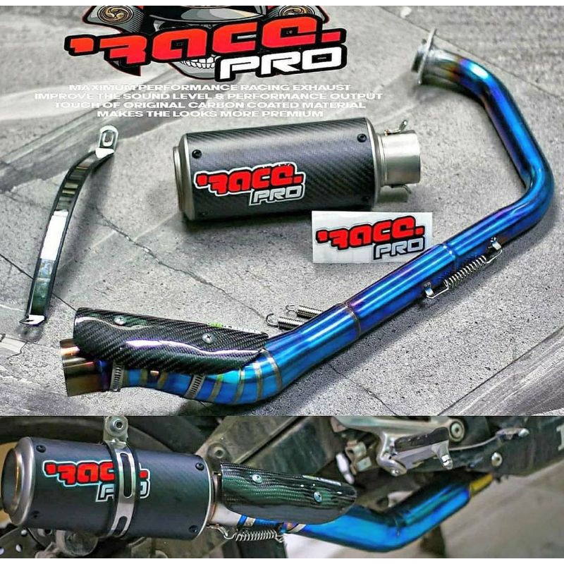 Jual Racepro Short Carbon All New R15 VVA V3 V4 R15M CBR Facelift K45G ...