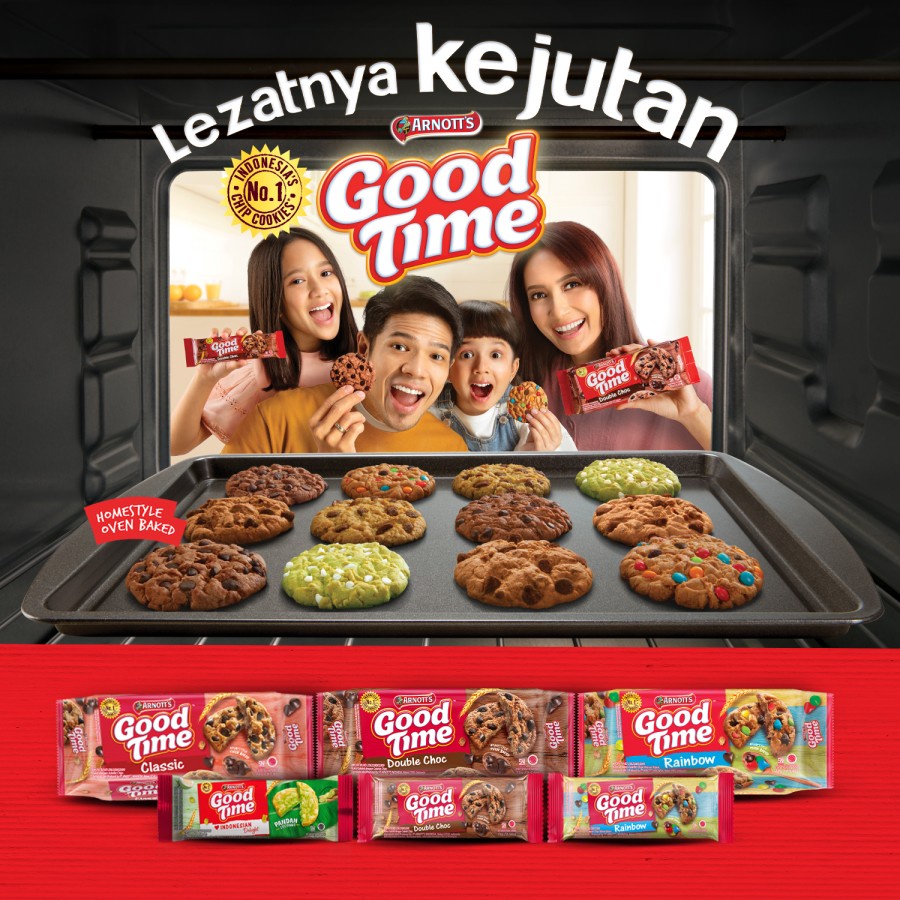 Jual Good Time MINI Cookies DOUBLE CHOCO, ( HARGA 1 BOX ISI 12 ...