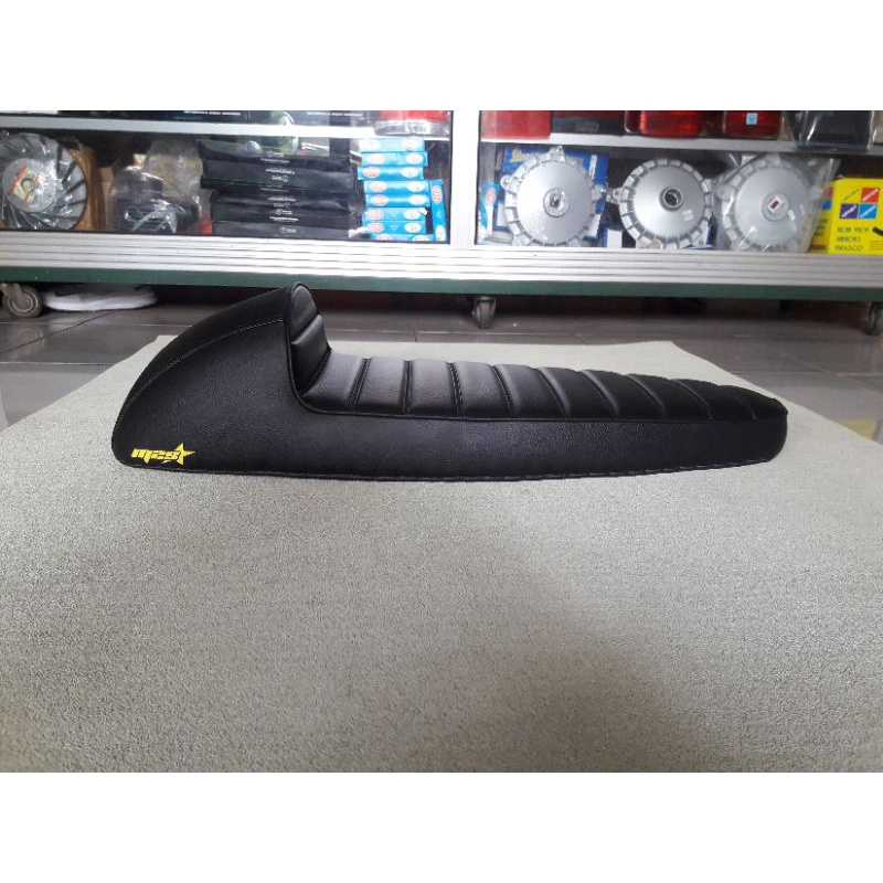 Jual jok vespa super sprint jok vespa racing caferacer m2s | Shopee ...