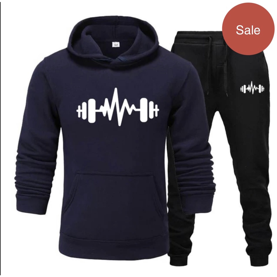 Jual One Set BARBEL GYM II Setelan Sweater Hoodie dan Celana Joger ...