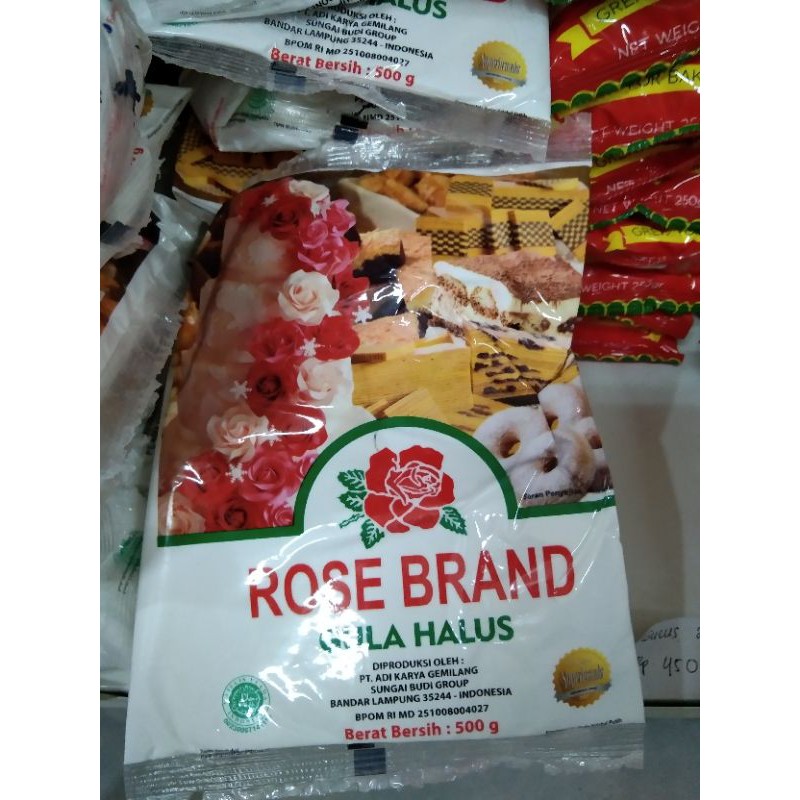 Jual Rose Brand Gula Halus 500gr Shopee Indonesia 1775