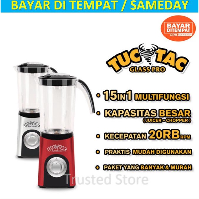 Jual Promo!!! Tuc Tac 15 in 1 Blender Multifungsi Original Blender Shopee Indonesia