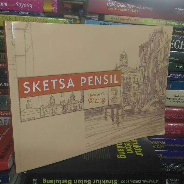 Jual Buku Sketsa Pensil Thomas C Wang Edisi 2 Erlangga Shopee Indonesia