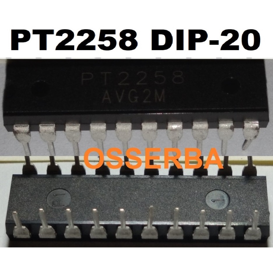 Jual PT2258 6 channel Digital Volume Control IC w CMOS Technology