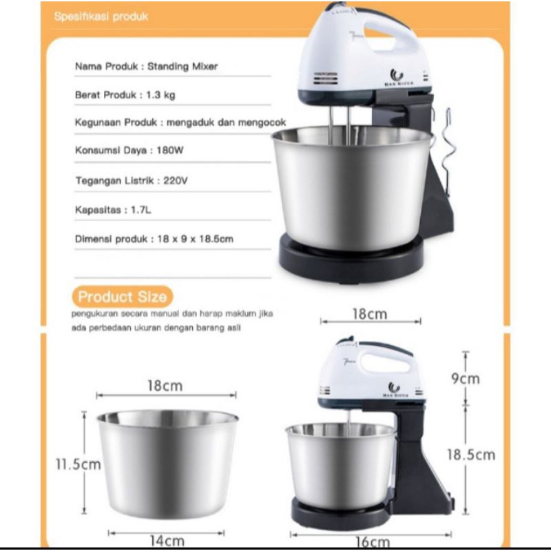 Jual mixer HAN RIVER lengkap murah dan low watt Shopee Indonesia
