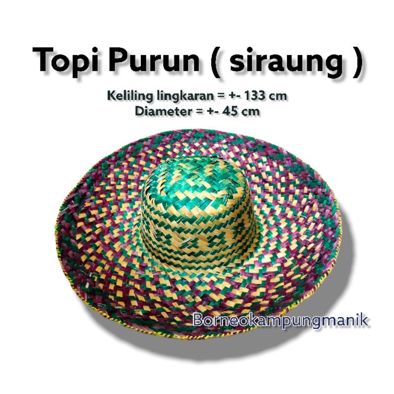 Jual Topi purun - seraung purun | Shopee Indonesia