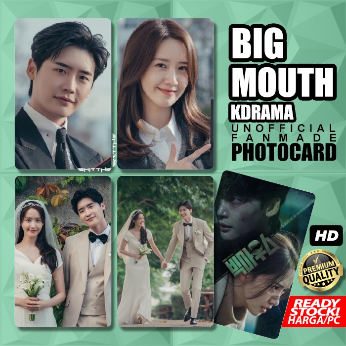 Jual Photocard BIG MOUTH Mouse Drakor Yoona KDrama Kartu Koleksi Photo ...