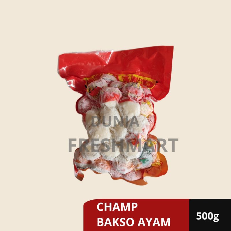 Jual Champ Baso Bakso Ayam Chicken Ball 500gr Shopee Indonesia