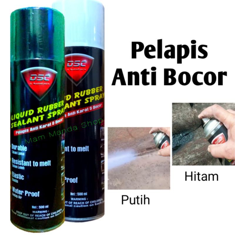 Jual Anti Bocor Semprot Waterproof / DSC Liquid Rubber Sealant Spray ...