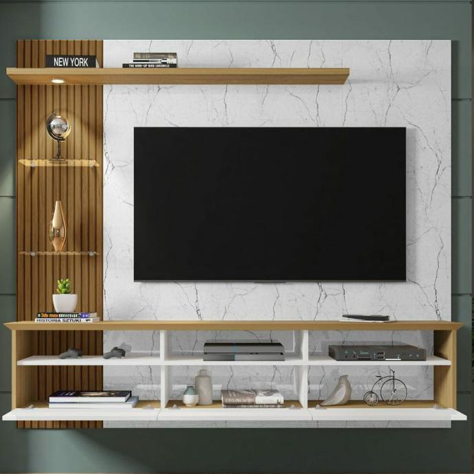 Jual Promo Backdrop Tv Mewah Minimalis Rak Tv Gantung Untuk Tv 60 Inci ...