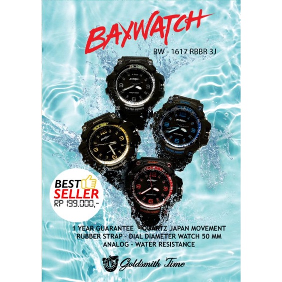 Baywatch wrist watch hotsell