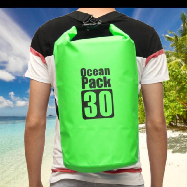 dry bag 30L 2 STRAP ransel water proof bag tas anti air outdoor renang