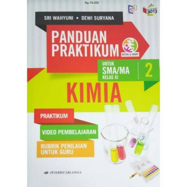 Jual BUKU ERLANGGA PANDUAN PRAKTIKUM KIMIA SMA/MA JL.2/K13N /0045400440 ...