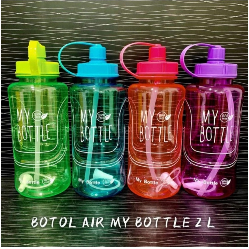 Jual MY BOTTLE JUMBO / BOTOL MINUM 2L / BOTOL MINUM 2 LITER / BOTOL MY ...