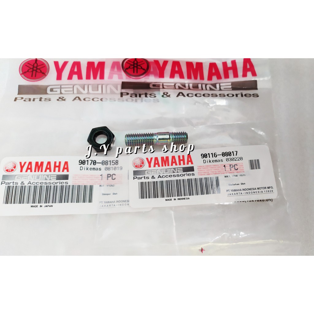 Jual BOLT STUD BAUT TANAM DAN MUR NAP GIR GEAR JUPITER MX 135 LAMA OLD ...
