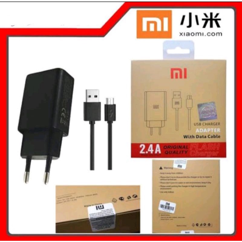 Jual CHARGER XIAOMI MICRO USB ORIGINAL100% 2Ampere / TC XIAOMI ORI FAST