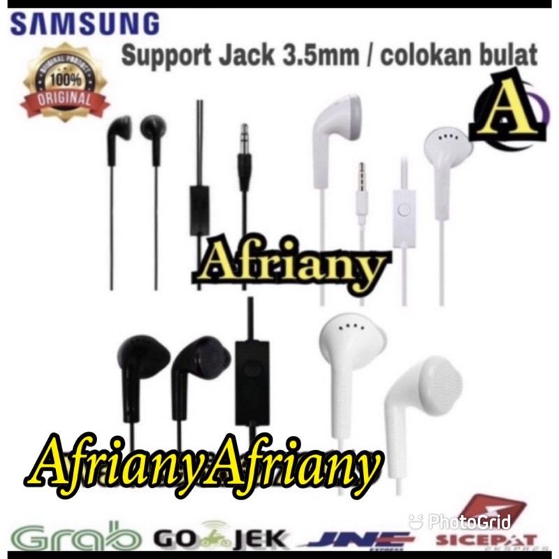 Jual Earphone Handsfree Headset Samsung Galaxy A12 M12 A02 A02S M02