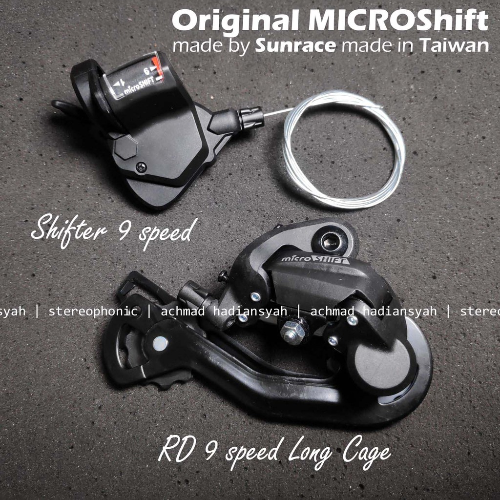 Mini groupset 2024 9 speed