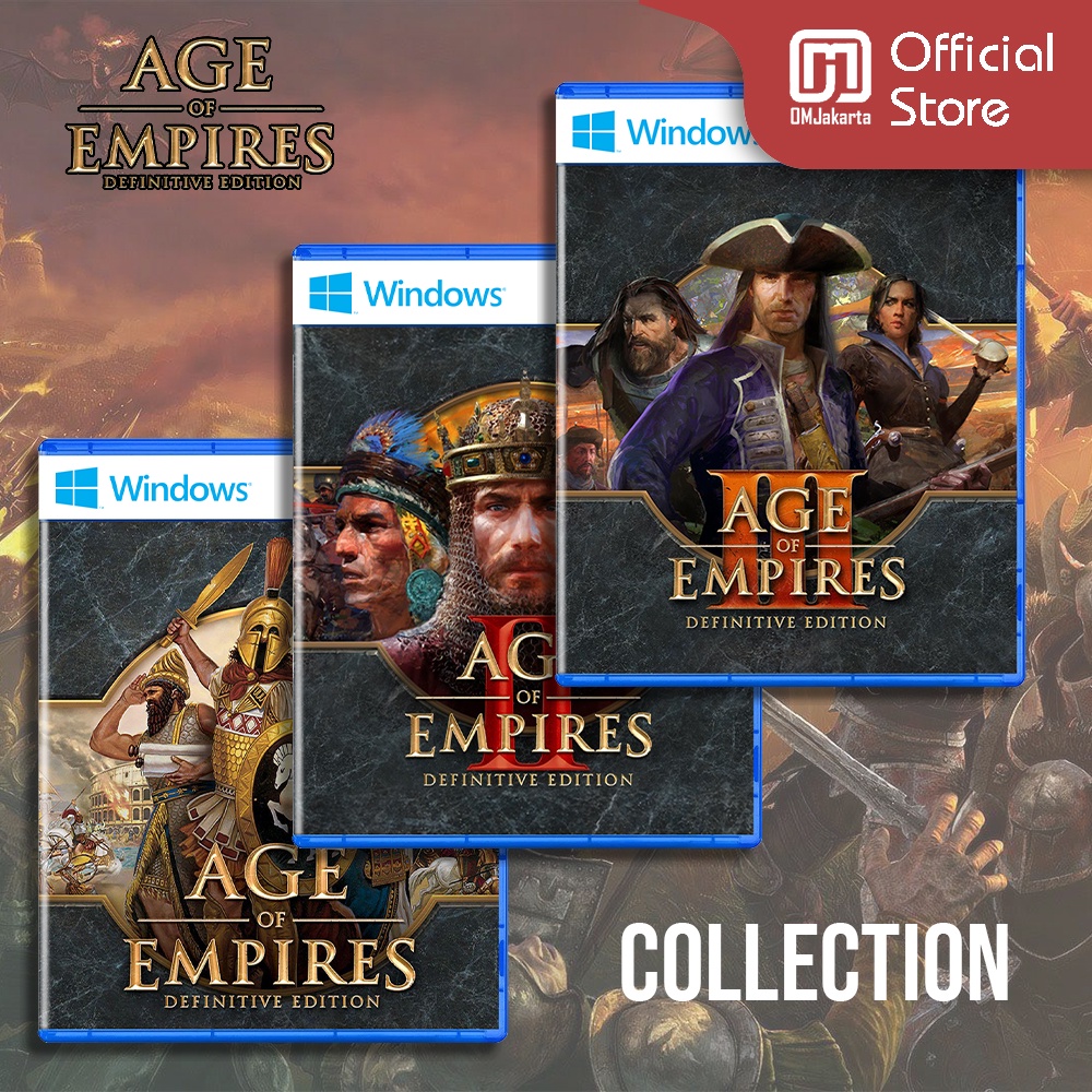 Jual Age of Empires 1 2 3 Definitive Edition AOE All Collection ...