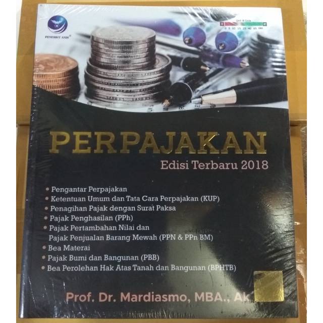 Jual Buku Perpajakan Mardiasmo Edisi Terbaru 2018 Original Shopee