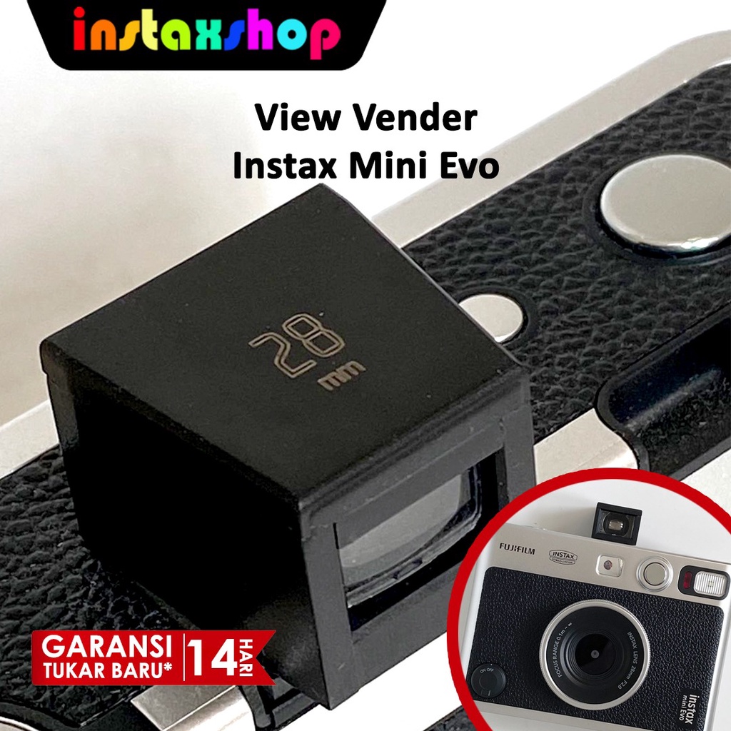 Jual View Fender Instax Mini EVO 28mm Viewfender | Shopee Indonesia