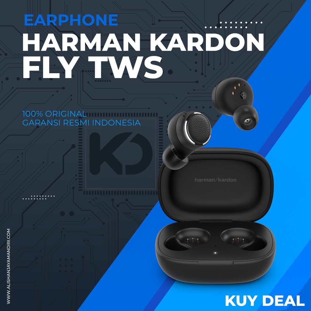 HARMAN KARDON FLY TWS ORIGINAL GARANSI RESMI IMS 1 Tahun