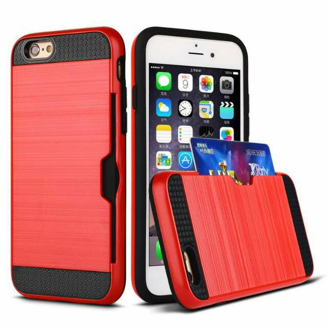 Jual CASING IPHONE WITH CARD HOLDER | Shopee Indonesia