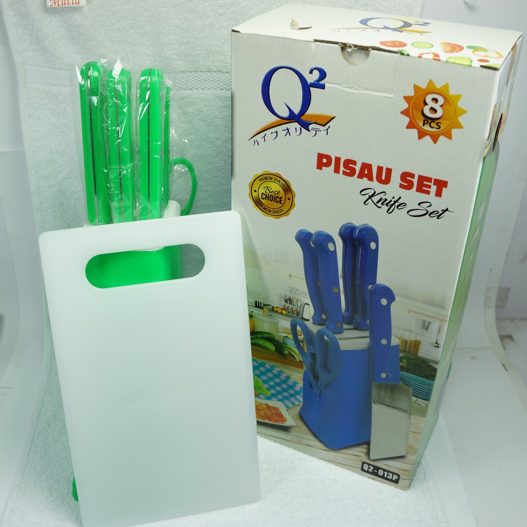 Jual Knife Set Pisau Set Q Best Choice Pisau Dapur Lengkap Dengan