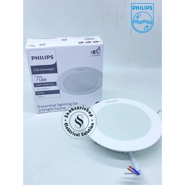 Jual LAMPU DOWNLIGHT LED PHILIPS ERIDANI G2 DL190B 7W 7 WATT 4 INCH ...