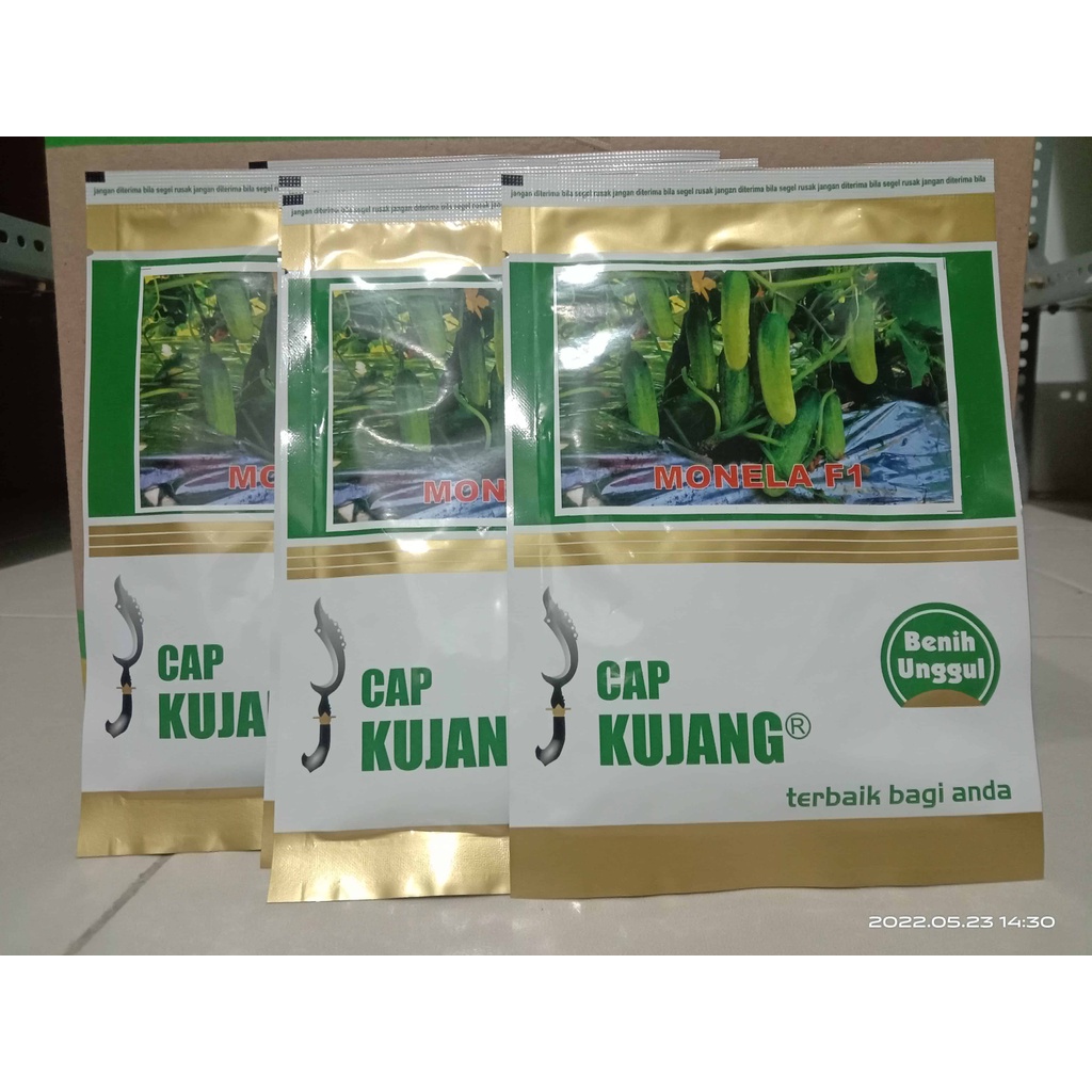Jual Benih Timun Tipe Lalap Monela Cap Kujang 20gram Shopee Indonesia
