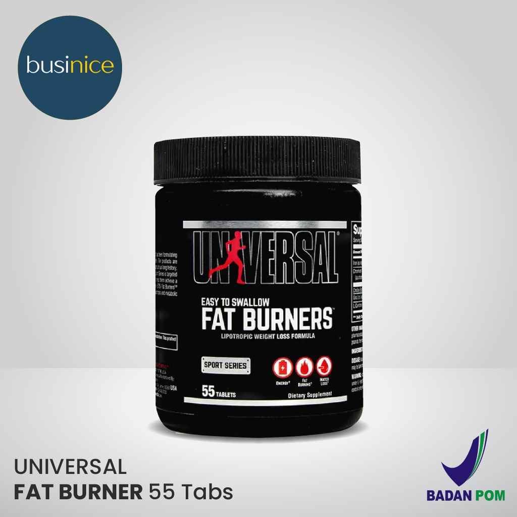 Jual Universal Fat Burner 55 Tablet Original BPOM Pembakar Lemak Shopee Indonesia