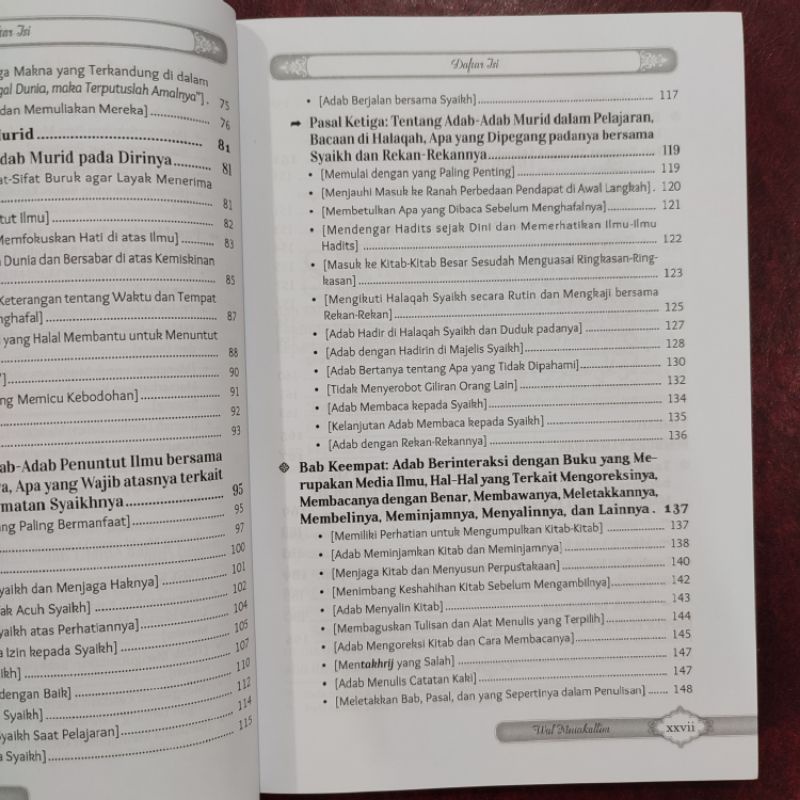 Jual Tadzkirotus Sami wal Mutakallim Keutamaan Ilmu, Penuntut Ilmu dan ...