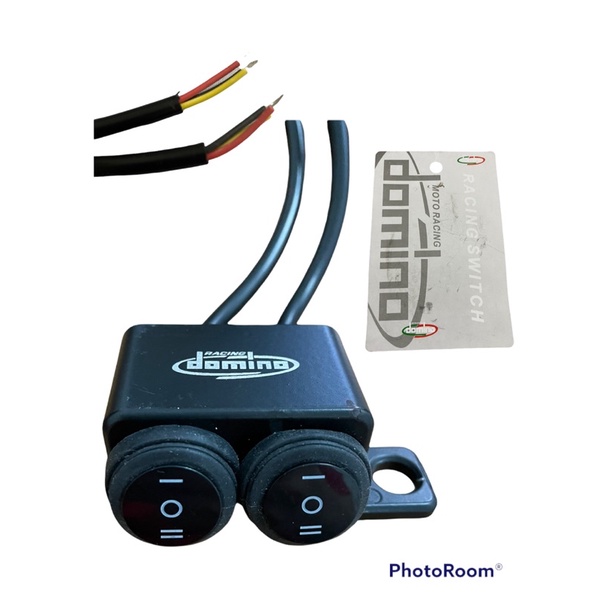 Jual saklar kiri domino double on off kotak full besi 2 tombol PREMIUM ...