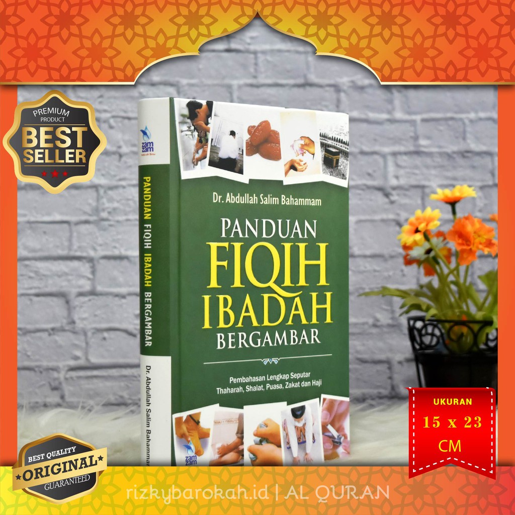 Jual Cod Buku Islami Panduan Fiqih Ibadah Bergambar Hc Zamzam