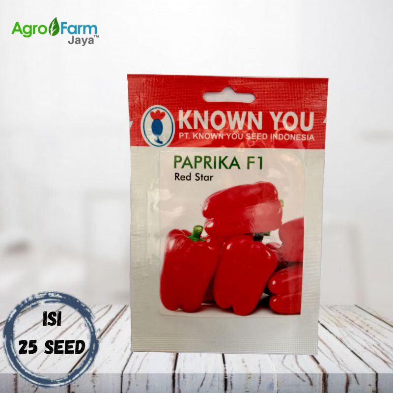 Jual Benih/Bibit Paprika Merah (Know You Seed) Shopee Indonesia