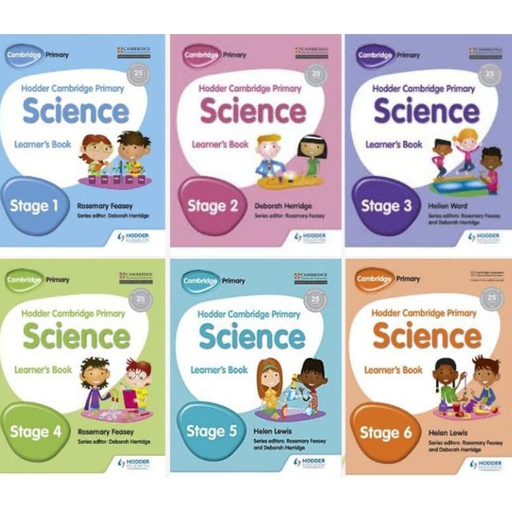 Jual Hodder Cambridge Primary Science Learner’s Book 1/2/3/4/5 Full ...