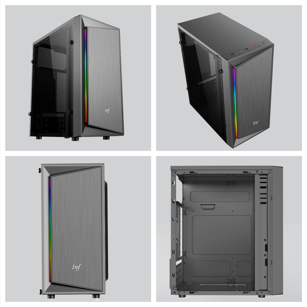 Jual INFINITY F05, F02 & f06 + 250W mATX RGB - GAMING CASE CASING PC ...