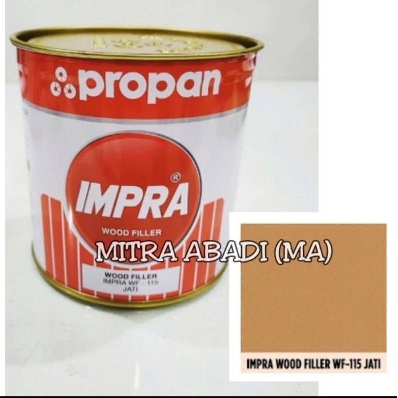 Jual Dempul Impra Jati Kg Dempul Kayu Propan Wood Filler Shopee Indonesia