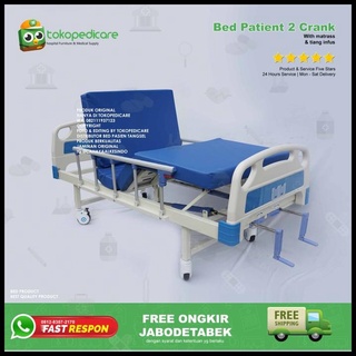 Jual Bed Pasien 2 Engkol Abs | Ranjang Medis Rumah Sakit 2 Crank Deluxe ...