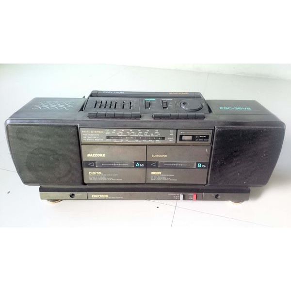 Jual Radio Tape compo polytron kaset jadul Shopee Indonesia