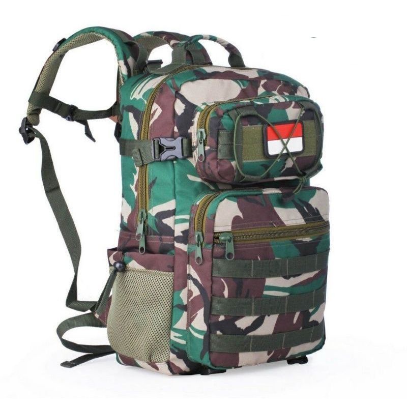 Jual Tas ransel libanon loreng / tas punggung pria /ransel tni /ransel ...