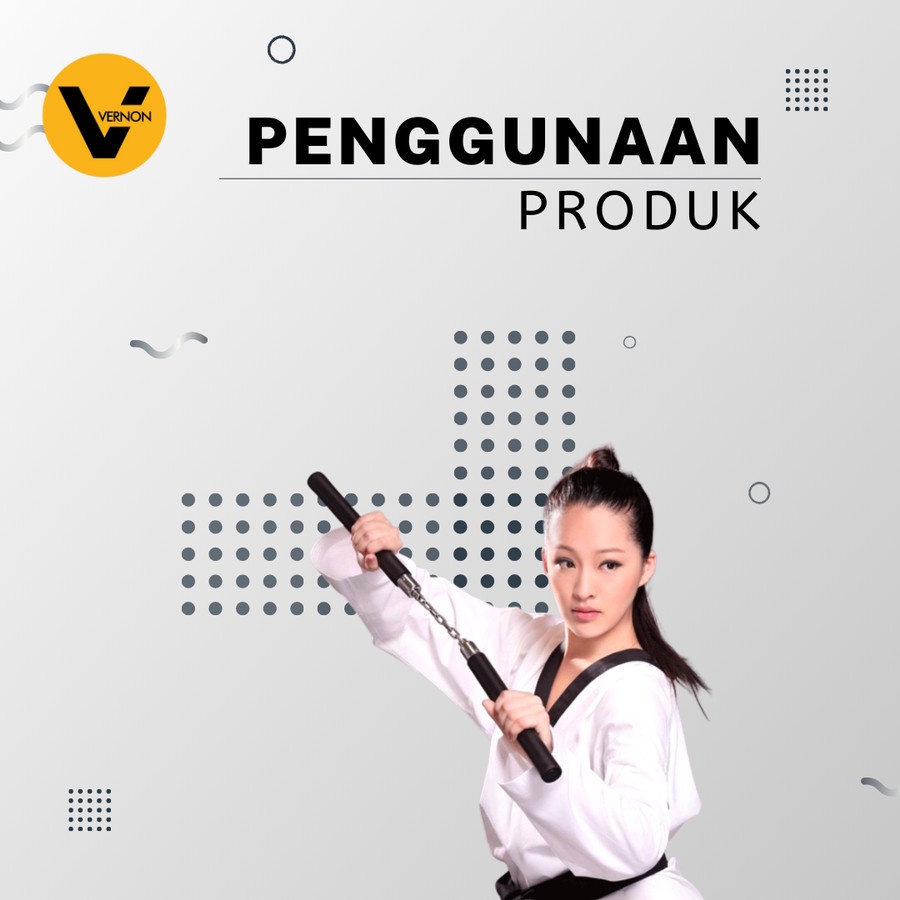 Jual Nunchaku Double Stick Freestyle Besi Stainless Alumunium SPEEDS ...