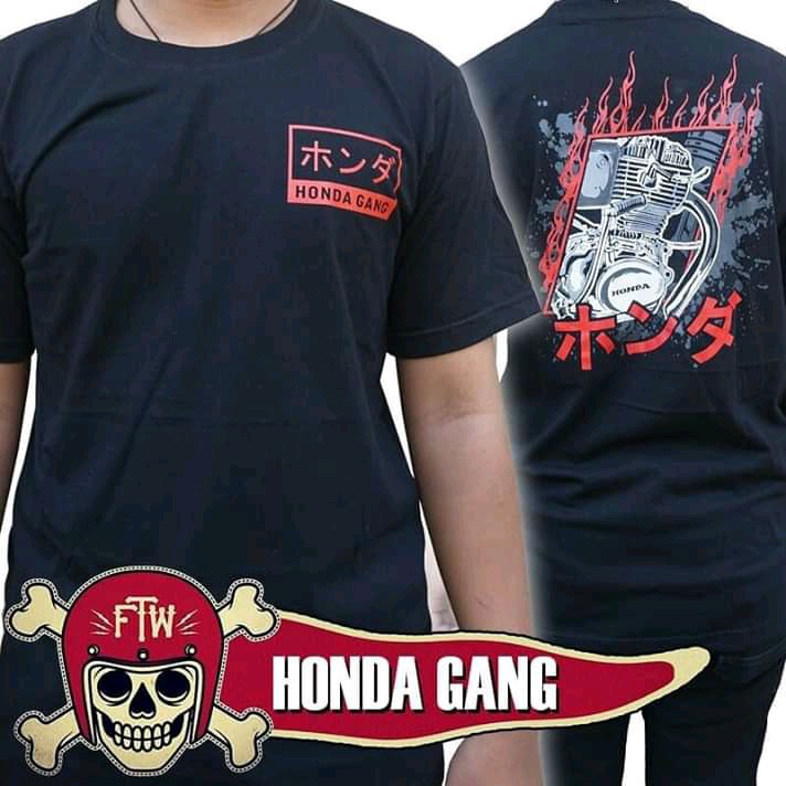 Jual Baju Honda Gank Honda Gank Baju Cb Indonesia Kaos Honda Gank