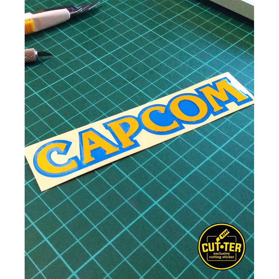 Jual cutting sticker CAPCOM logo | Shopee Indonesia