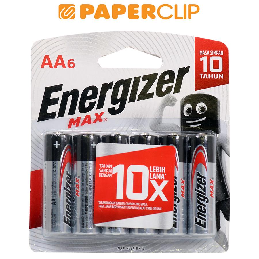 Jual BATTERY ENERGIZER E91BP6 AA Shopee Indonesia