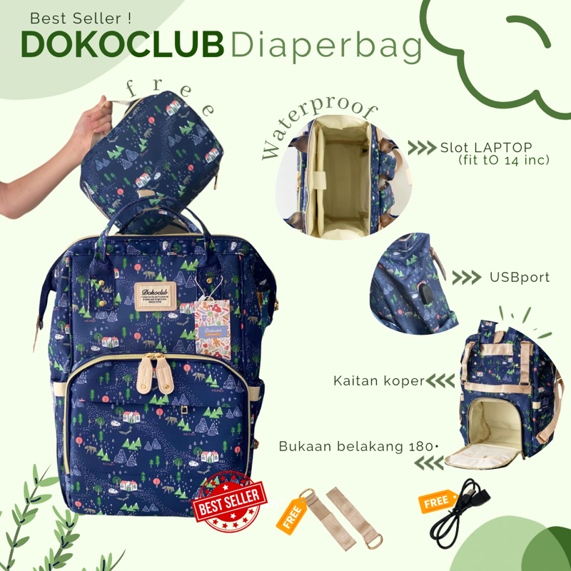 Dokoclub diaper outlet bag